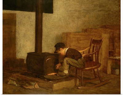The Early Scholar, by Eastman Johnson, 1865