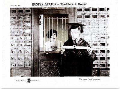 The Electric House, US Lobbycard, Buster Keaton, 1922