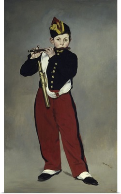 The Fife Player, 1866, Oil on canvas, By French Impressionist Edouard Manet
