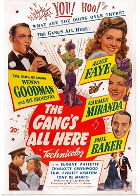 The Gang's All Here, 1943, Poster