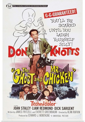 The Ghost And Mr. Chicken - Vintage Movie Poster