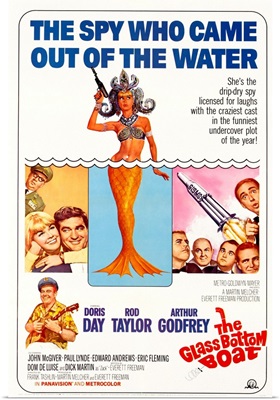 The Glassbottom Boat - Vintage Movie Poster