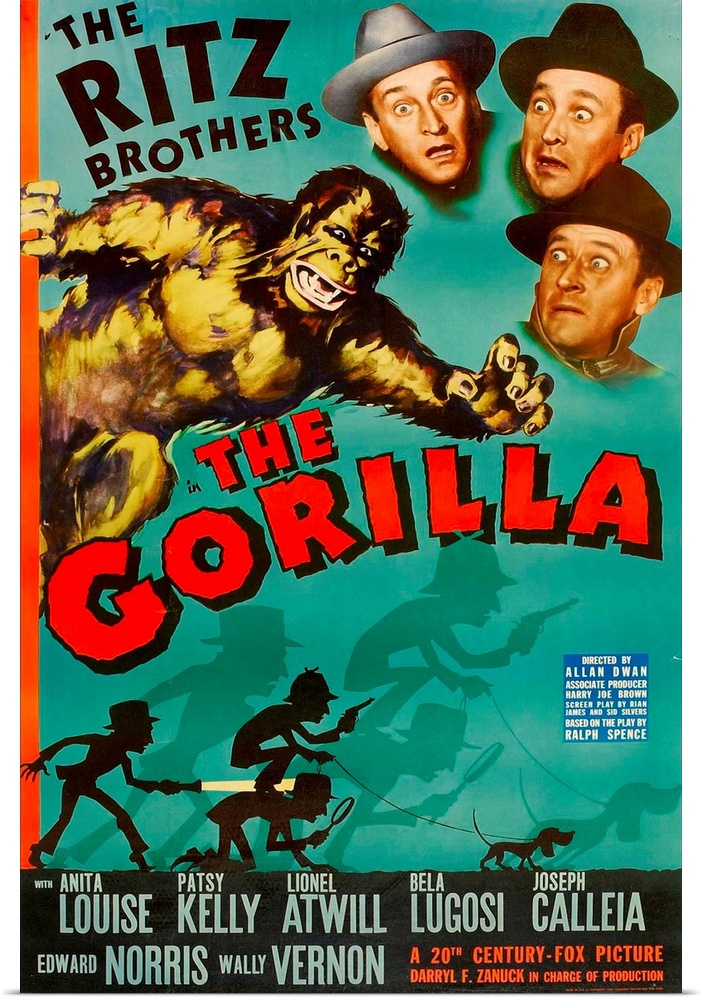 THE GORILLA, The Ritz Brothers, 1939, TM and Copyright ..20th Century Fox Film Corp. All rights reserved./courtesy Everett...