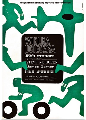 The Great Escape, Polish Poster, 1963