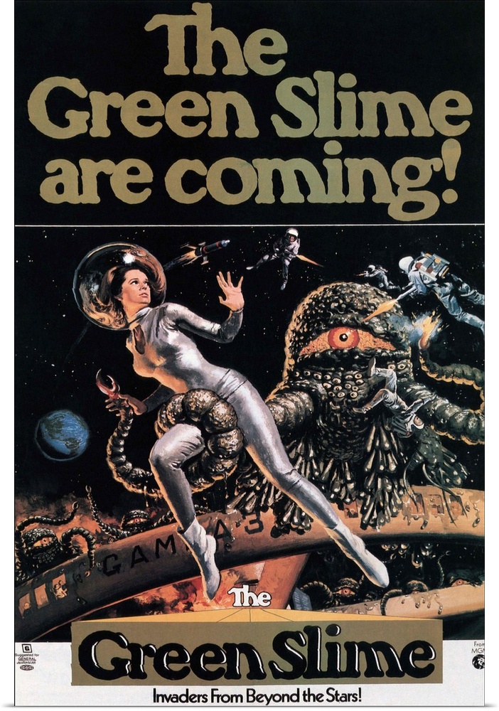 The Green Slime - Vintage Movie Poster