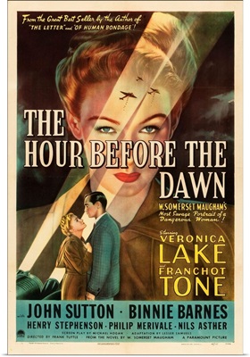 The Hour Before The Dawn - Vintage Movie Poster