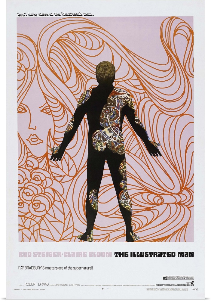 The Illustrated Man - Vintage Movie Poster