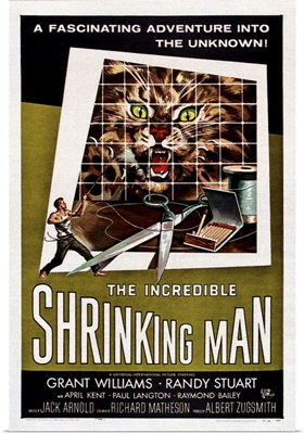 The Incredible Shrinking Man - Vintage Movie Poster