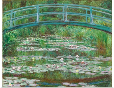 The Japanese Footbridge, by Claude Monet, 1899