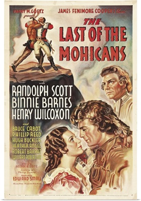 The Last of the Mohicans - Vintage Movie Poster
