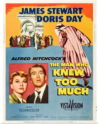 The Man Who Knew Too Much - Vintage Movie Poster