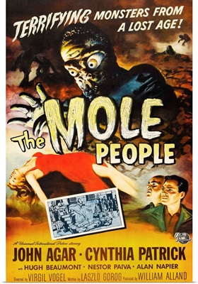 The Mole People - Vintage Movie Poster