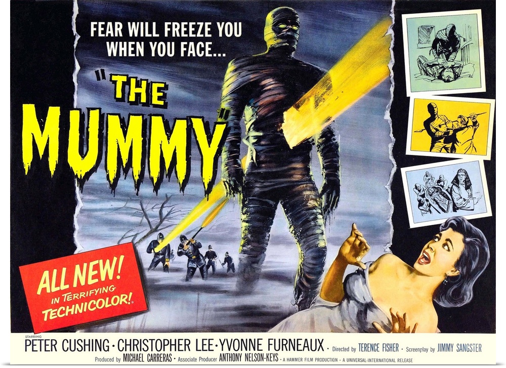 The Mummy - Vintage Movie Poster