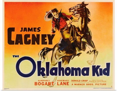 The Oklahoma Kid - Vintage Movie Poster