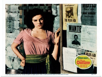 The Outlaw, US Lobbycard, Jane Russell, 1943