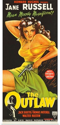 The Outlaw - Vintage Movie Poster