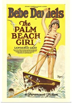 The Palm Beach Girl - Vintage Movie Poster