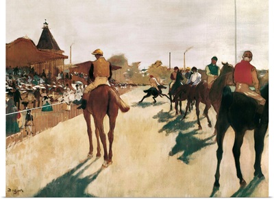 The Parade, or Race Horses in Front of the Stands