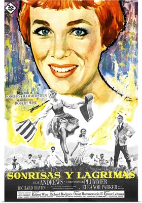 The Sound Of Music, Spanish Poster Art, 1965