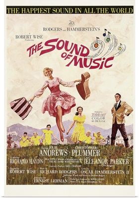 The Sound Of Music - Vintage Movie Poster