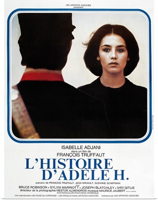 The Story Of Adele H, French Poster Art, Isabelle Adjani, 1975