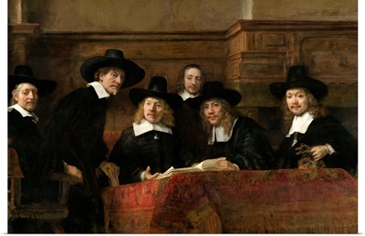 The Syndics, by Rembrandt van Rijn, 1662