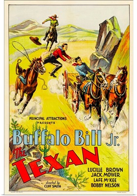 The Texan - Vintage Movie Poster
