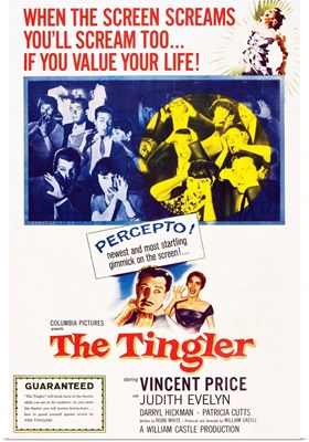 The Tingler - Vintage Movie Poster