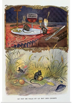 The Town Mouse and the Country Mouse, La Fontaine's Fables