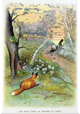 The Two Rats, Fox, and Egg, La Fontaine's Fables