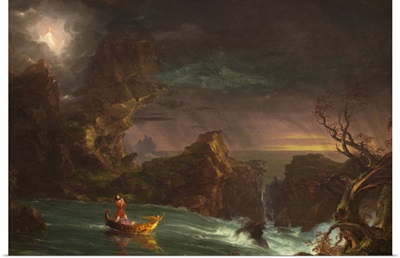 The Voyage of Life: Manhood, by Thomas Cole, 1842