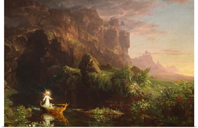 The Voyage of Life: Youth, by Thomas Cole, 1842, American painting