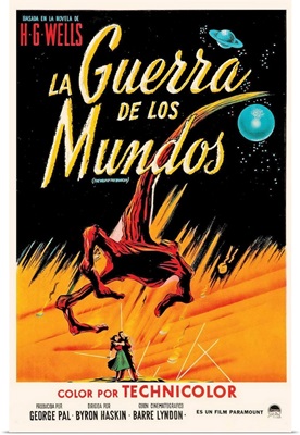 The War Of The Worlds, Spanish Poster Art, 1953