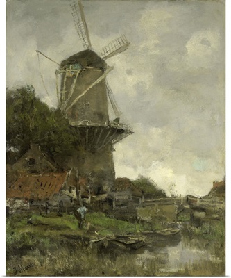 The Windmill, by Jacob Maris, c. 1880-86
