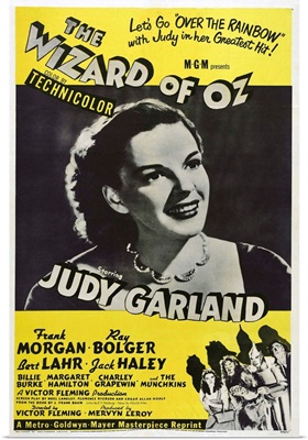 The Wizard Of Oz - Vintage Movie Poster