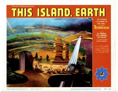 This Island Earth, US Lobbycard, 1955