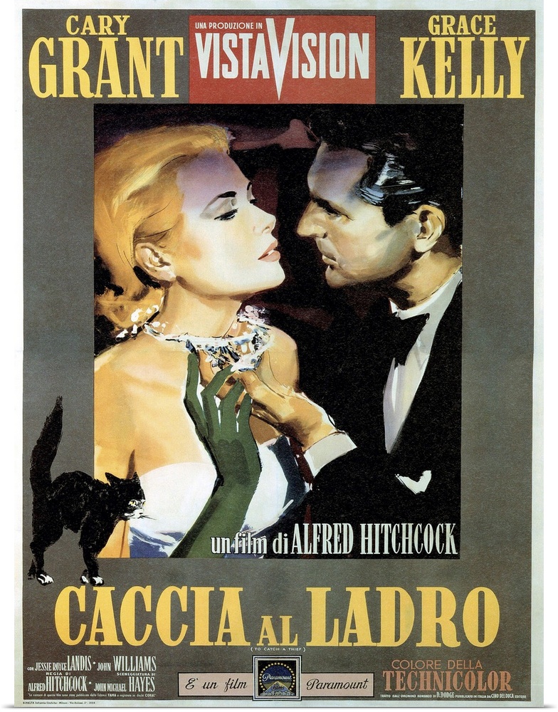 To Catch A Thief, (aka Caccia Al Ladro), Grace Kelly, Cary Grant, 1955.