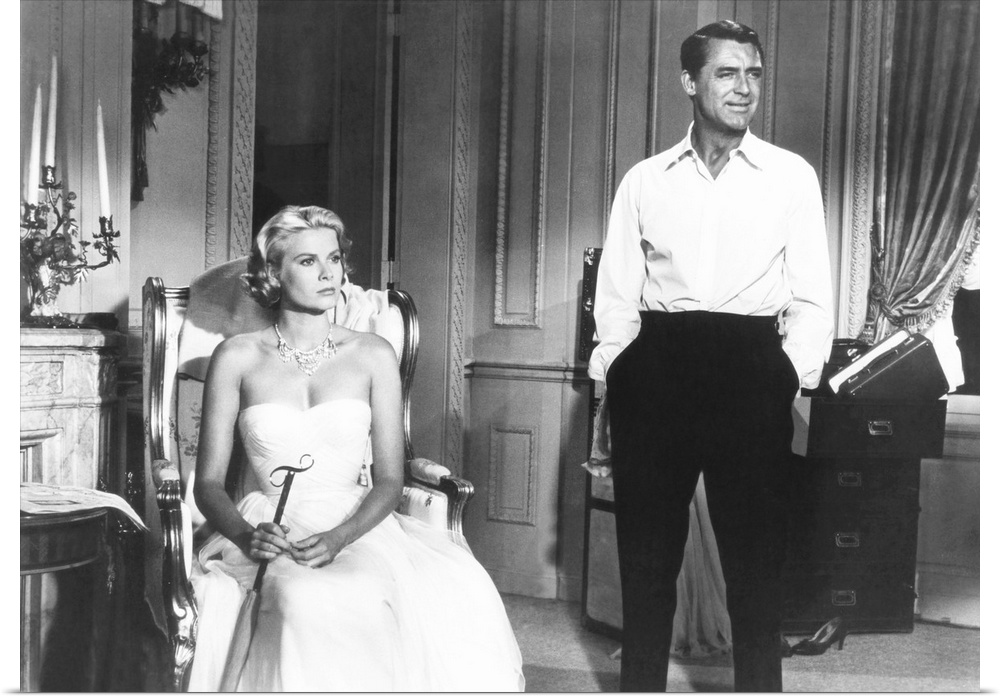 To Catch A Thief, From Left: Grace Kelly, Cary Grant, 1955.
