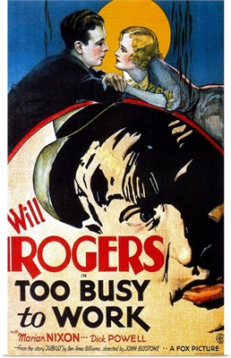 Too Busy To Work - Movie Poster