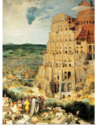 Tower Of Babel, By Pieter Bruegel The Elder, 1563. Kunsthistorisches, Vienna, Austria. D