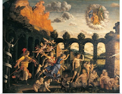 Triumph Of Virtue, By Andrea Mantegna, Ca. 1502. Louvre, Paris, France