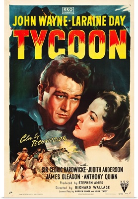 Tycoon - Vintage Movie Poster