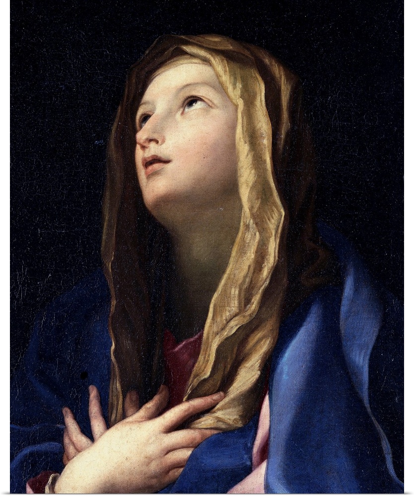 Cignani Carlo, The Virgin Mary , 17th Century, oil on canvas,  Private collection (607179) Everett Collection\Mondadori Po...