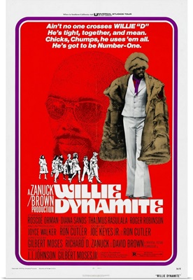Willie Dynamite - Vintage Movie Poster