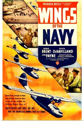 Wings of the Navy - Vintage Movie Poster