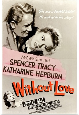 Without Love - Vintage Movie Poster