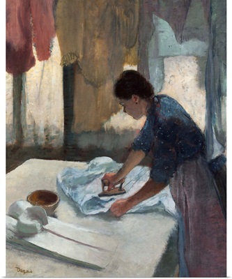 Woman Ironing, by Edgar Degas, 1878-87