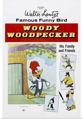 Woody Woodpecker, 1950's