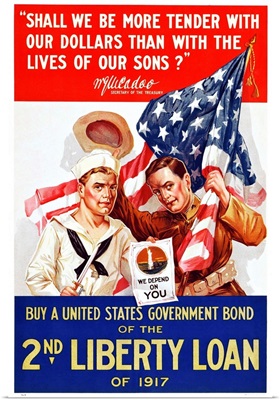 World War I War Bonds poster, 1917