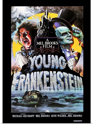 Young Frankenstein - Vintage Movie Poster